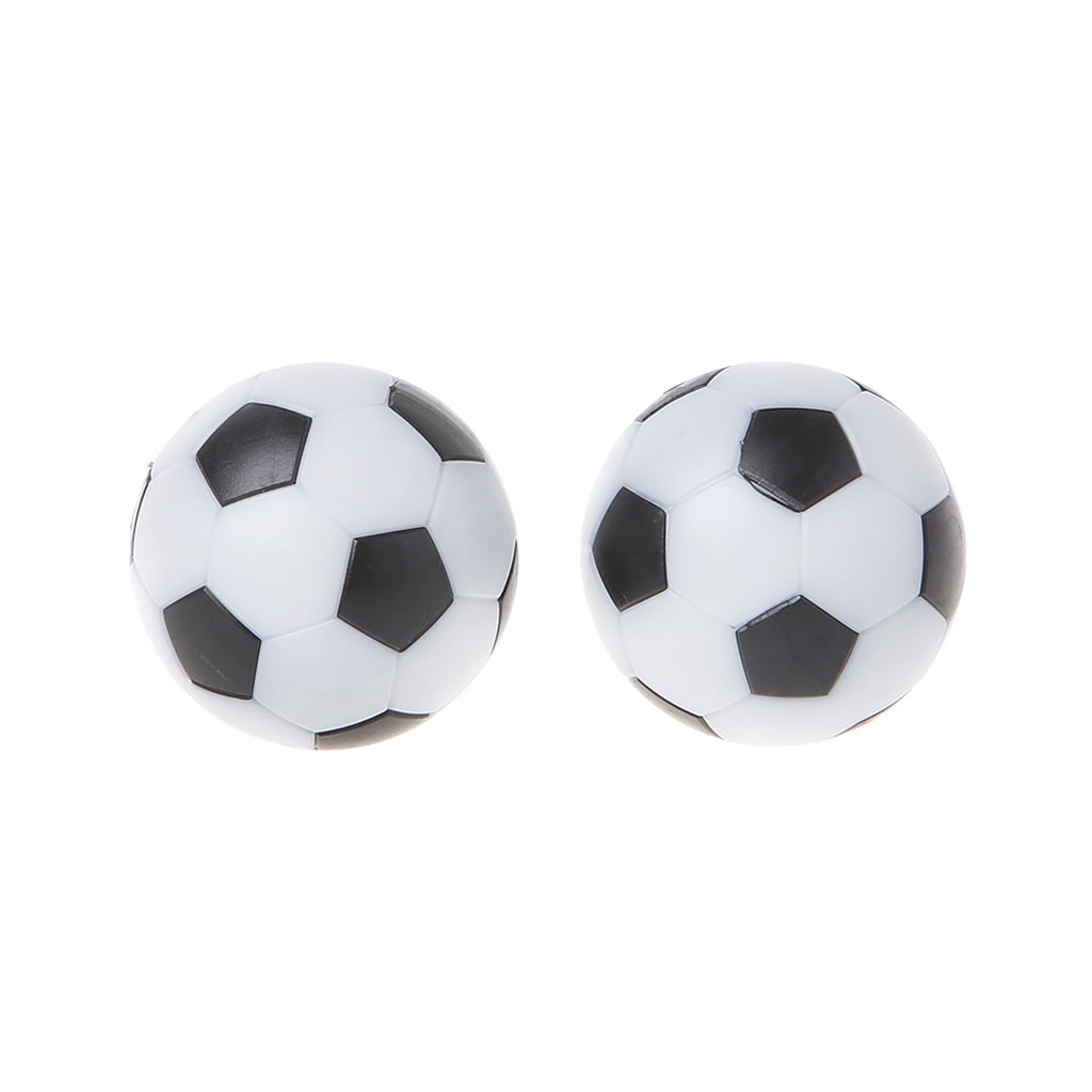 8pcs Table Soccer Balls Replacement Game Football Foosballs Mini Resin Balls 