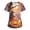 Orange,#131, variant on Scrub Tops for Women Halloween V Neck Funny Halloween Ghost Pumpkin Printed Spooky Scrub Shirts Horror Short Sleeve Scrubs Medical Nurse Workwear Nursing Uniform with Pockets,L