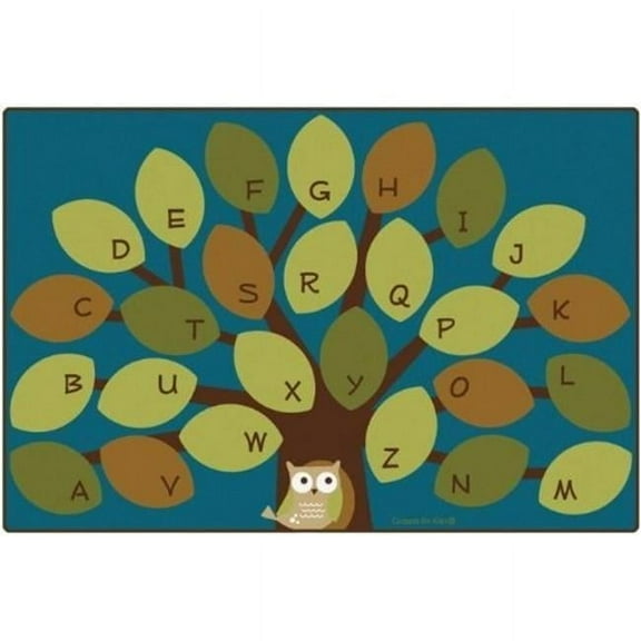 Carpets for Kids 20734 Kids Rug - Owl-phabet Tree