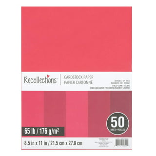 Recollections Yellow Cardstock