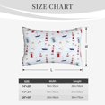 thumbnail image 6 of Adobk Nautical Lighthouse Sailboat Print Pillow Cases Standard Size,Nautical Lighthouse Sailboat Pillowcases With Envelopeand, 6 of 8