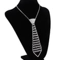 thumbnail image 3 of Collar de Moda Rhinestone Cristal Bling Pajarita Choker Salvador, 3 of 10