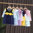 thumbnail image 2 of Vestidos de princesa Vestidos de malla de princesa de manga larga Vestidos para niños, 2 of 6