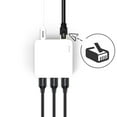 thumbnail image 1 of Print Server Wired 3-port USB Printer Sharer For Mobile Phone Computer Printers, 1 of 8