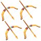 thumbnail image 5 of 4 piezas delicadas de cosplay de cosplay globo decorativo de flecha de flecha de arco de arco, 5 of 6