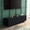 15.7h-black, variant on BFJDM TV Stand Credenza Sideboard Mid-Century Water Ripple Door Panels, 2 Doors, 1 Drawer, White, 58 Inch
