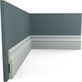 thumbnail image 5 of Ekena Millwork 4 7/8"H x 5/8"P x 94 1/2"L Oslo Rope Baseboard Moulding (2-Pack), 5 of 6