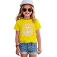 thumbnail image 7 of NOLDARES Girls Halloween Pumpkin Shirt, Witch Hat Ghost Floral Neon Graphic Short Sleeve T-Shirt Yellow for Size 11-12 Years, 7 of 7
