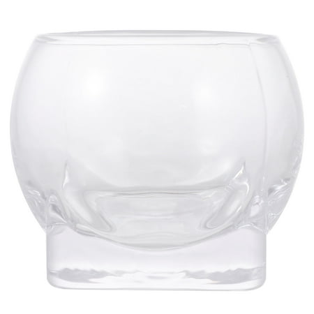 

Homemaxs Heat Resistant Clear Irregular Glass Cup Ice Cream Whisky Beer Glass Cup Mug