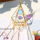 thumbnail image 3 of Love Heart Crystal Wind Chimes Adornos Light Catcher Garden Decor (82) Likrtyny Libre de BPA, 3 of 9