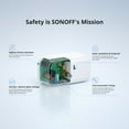 thumbnail image 3 of SONOFF S40 Lite 15A Zigbee Smart Plug with ETL Certified, Works with SmartThings, and Amazon Echo Plus, Hub Needed for Alexa 2-Pack, 3 of 6