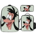 thumbnail image 1 of Goof Troop Backpack Knowledge Spaceport Bookbag with Rocket Lunch System, 1 of 5