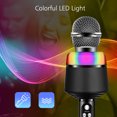 thumbnail image 3 of Micrófono Karaoke Inalámbrico con Altavoz Integrado, Tecnología de Reducción de Ruido y Sonido Estéreo Claro, Compatible con Smartphones y Tablets, Ideal para Fiestas y Reuniones Familiares, Color, 3 of 6