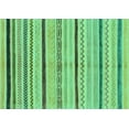 thumbnail image 1 of Ahgly Company Indoor Rectangle Abstract Turquoise Blue Modern Area Rugs, 3' x 5', 1 of 4