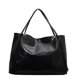 thumbnail image 1 of Bolso Mano Retro Hobo Elegante para Mujer Suave Gran Capacidad Color Sólido, 1 of 9