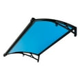 thumbnail image 5 of 40" x 24" Patio Awning Canopy Outdoor Window Door Overhang Rain Snow Protection, 5 of 21
