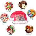 thumbnail image 2 of Bolsas de golosinas navideñas para fiestas 50 piezas de bolsas de dulces para niños, bolsas de regalo de plástico con cremallera para galletas de caramelo, mini regalo de Navidad, Goodie Ba Feliz Sencillez, 2 of 5