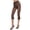 Black, variant on Moonlight Blue Linear Footless Net Tights - Womens - Female (Medium/Large, Summer Clouds)