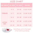 thumbnail image 4 of LULEX Girls White Unicorn House Slippers for Toddler Girls Indoor/Outdoor, 4 of 4