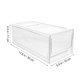 thumbnail image 3 of Refrigerator Organizer Drawer Stackable Fridge Bin Pull Out Food Storage Container, 3 of 3
