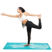 ProsourceFit Yoga Mats 3/16 in (5mm) Thick w/ Exclusive Printed Designs