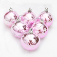 thumbnail image 3 of 6 cm Christmas Snowflake Plastic Hanging Ball Pendant Snowflake Ball for Christmas Decor, 3 of 5