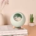 thumbnail image 3 of Famelof Cute Touch Dimming Kitten Night Light Bedside Charging Lamp Decor (Green), 3 of 7