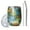 Colorful Dinosaurs Volcano, variant on 12oz Stemless Wine Tumblers Colorful Dinosaurs with Palm Trees Vacuum Insulated Stainless Steel Travel Tumbler Cups Mug with Lid and Straw for Champaign,Cocktail,Beer with Cleaning Brush