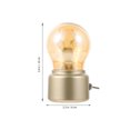 thumbnail image 2 of 1pc USB Christmas Lightbulb Lamp Xmas Elk Modeling Lamp Ornament Tabletop Lamp, 2 of 8