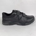 thumbnail image 1 of New Balance 411 V2 Sneakers Mens Size 8 (4E) Black Leather Comfort Running Shoes, 1 of 6