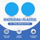 thumbnail image 4 of Parches de ReparacióN Autoadhesivos para Piscinas, Paquete 10 Kit Piscinas PVC, Piscina SubacuáTica Autoadhesiva, 4 of 5