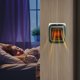 thumbnail image 4 of Calentador Eléctrico Calentador de aire con salida de pared Ventilador Calentador eléctrico con control remoto (enchufe verde del Reino Unido), 4 of 7