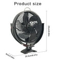 thumbnail image 3 of Ysmooiuy Wood Stove Fan Heat Powered Wood Burning Stove Fan,Home Fireplaces Fan Efficient Heat Distribution, 3 of 8