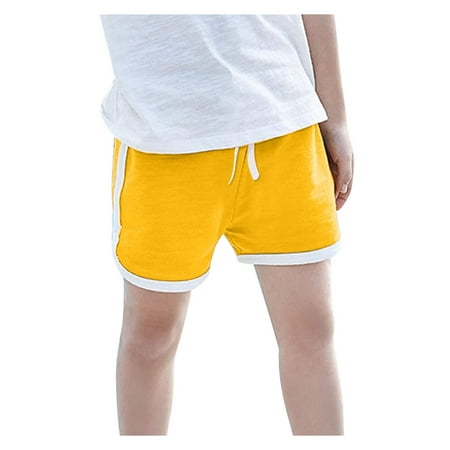 

Little Girl Shorts Pants Girl s Solid Color Clothing Boy Kids Sports Yoga Running Baby Girls Pants Summer Cool Toddler