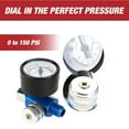 thumbnail image 5 of Adjustable Air Pressure Regulator 1/4" with Gauge 0–140 PSI, 5 of 7