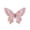 Pink, variant on KOYPTL Under 5 Dollars Glitter Butterfly Christmas Tree Ornament With Clip, Cloth Sequin Hanging Decor, Xmas Decor for Wedding, Festival, Party Scene, Tree, Wreath, Home Holiday Decoration 1PC