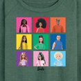 thumbnail image 3 of Barbie Pride - Pride Squares - Women's Lightweight French Terry Long Sleeve Shirt, 3 of 5