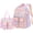 2pcs Purple, variant on Bunny Backpack for Cute Bookbag Outdoor Daypack 2Pcs Blue