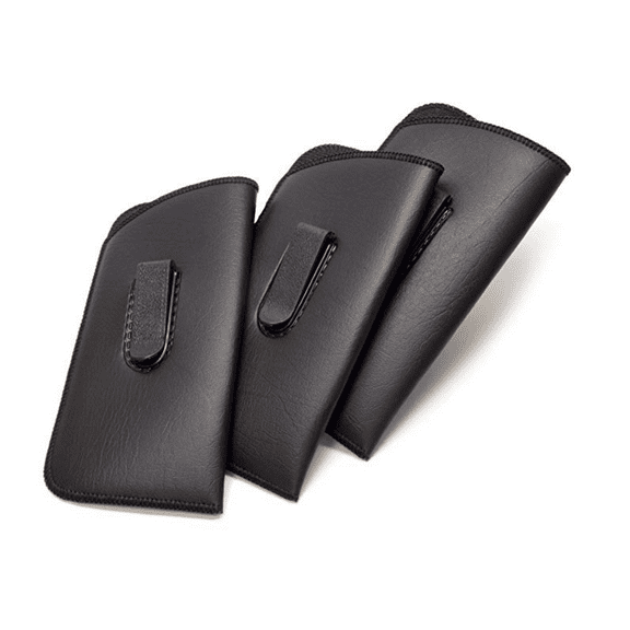 Full Clip Soft Eyeglass Case Pack of 3