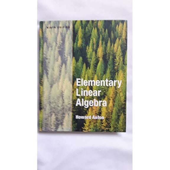 Pre-Owned Elementary Linear Algebra (Hardcover) 0471669601 9780471669609