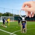thumbnail image 3 of Lunxisen 2 Pcs Custom Photo Soccer Keychain Personalized Gift for Football Fans Coaches Sports Enthusiasts Engraved Present, 3 of 7
