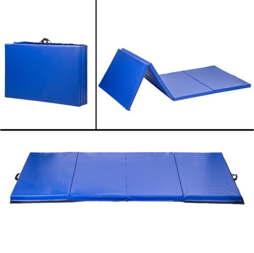 3'x6'x4" Thick Gymnastics Landing Mats for Kids Gym Kip Bar Safe Panel Foam Mat 