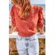 thumbnail image 4 of ABPHQTO Blusa de mujer con mangas abullonadas fruncidas con estampado de lunares, 4 of 5
