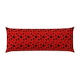 thumbnail image 2 of KLL Ultra Soft Microfiber Body Pillow Cover/Pillowcases 20"x54" with Hidden Zipper Closure-Ladybug Pattern, 2 of 8