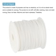 thumbnail image 3 of Uxcell 1/4" Double Fold Bias Tape Polyester Continuous Bulk Bias Tape for Sewing Seaming Beige White 55 Yards, 3 of 4