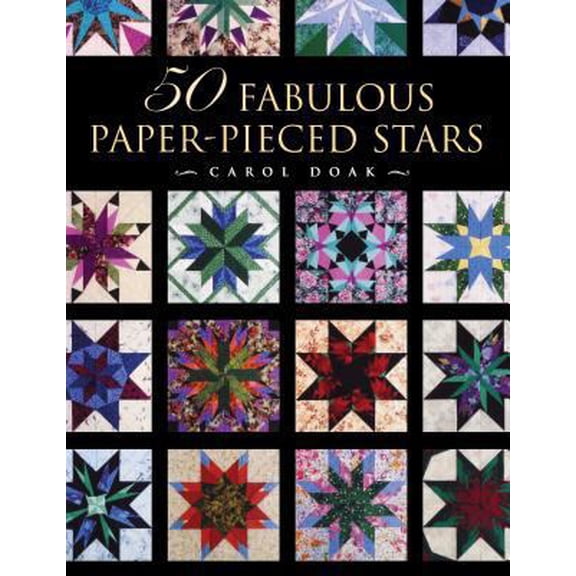 Pre-Owned 50 Fabulous Paper-Pieced Stars (Paperback) 1564772713 9781564772718