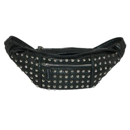 Ctm Leather Studded Waist Pack Ctm Leather Studded Waist Pack