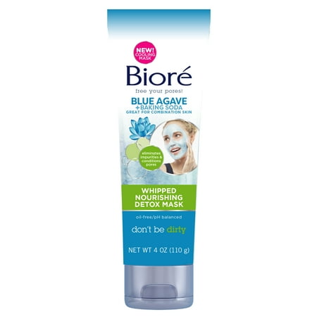 Biore Whipped Nourishing Detox Mask 4oz