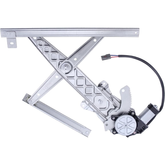 A-Premium Electric Power Window Regulator with Motor Compatible with Ford F-150 2001-2003 Lincoln Blackwood 2002 Crew Cab Pickup Rear Driver Side