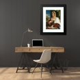 thumbnail image 4 of Sebastiano del Piombo 19x24 Black Modern Framed Museum Art Print Titled - Vittoria Colonna (From 1520 Until 1525), 4 of 5